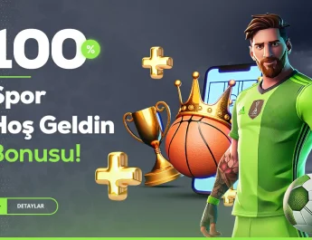 %100 Spor Hoşgeldin Bonusu